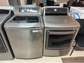 LG Washer And Dryer Set With Warranty