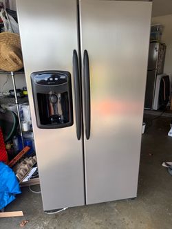 Maytag Side-by-Side Refrigerator with Ice and Water Dispenser