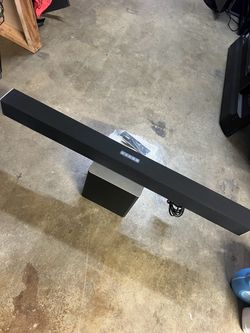 Vizio sound bar and subwoofer