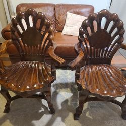 Set Of Antique Arm Chair