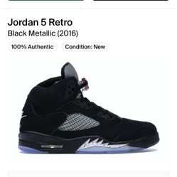 Jordan 5 Metallic