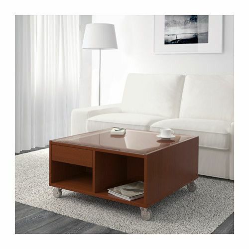 Rare IKEA Coffee Table - Roksel, Medium Brown (PRICE CUT)