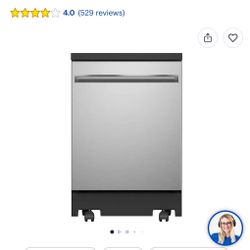 GE 24 Inch Portable dishwasher 