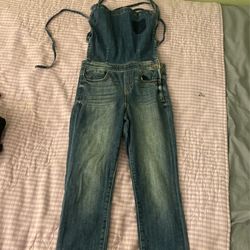 Sexy Denim Jumpsuit Size S