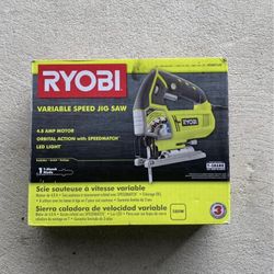Ryobi 4.8 Amp Corded Variable Speed Orbital Jig Saw