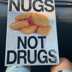 nugs not drugs funny poster 
