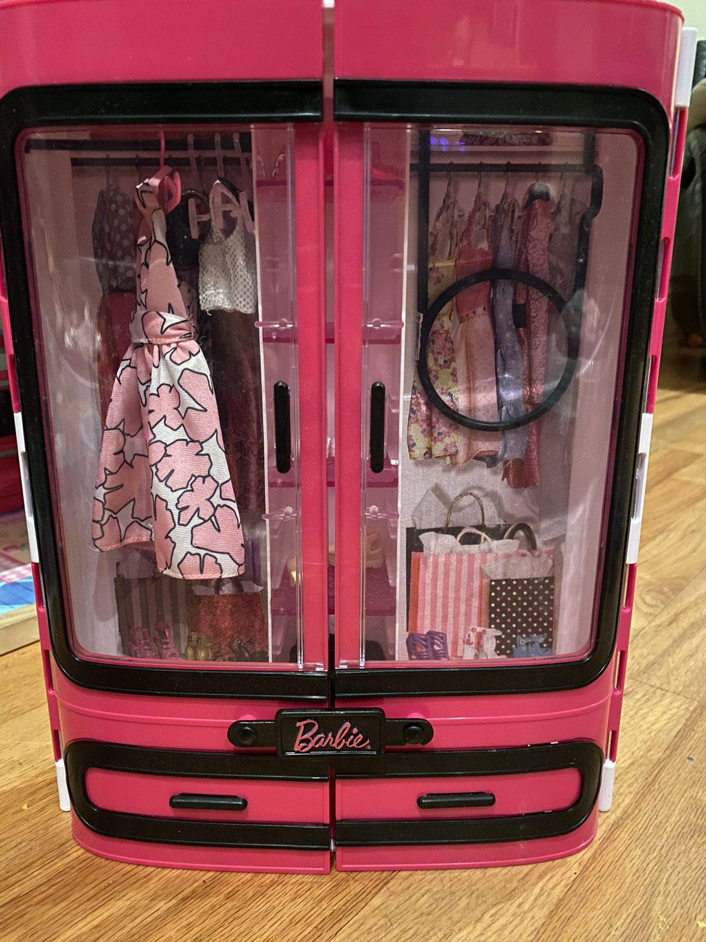 Barbie fashion closet