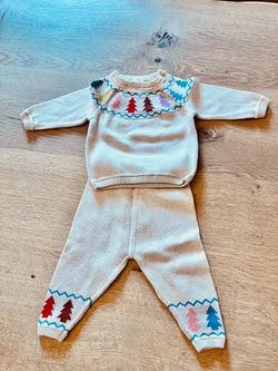 Baby Knit Sweater and Pants Set Hannah Anderson 6-12 months