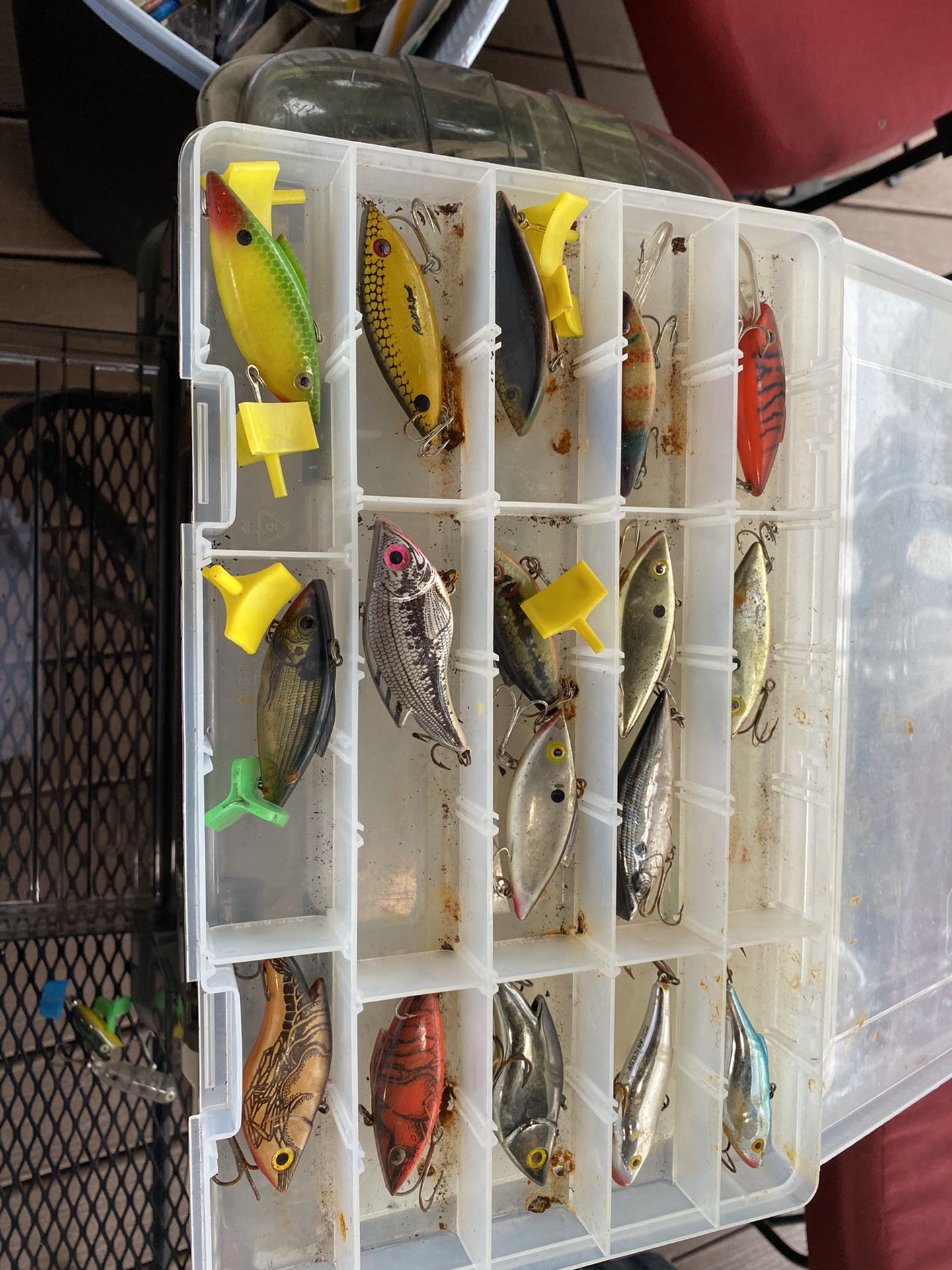 Fishing Tackle 2 Big Boxes Over 150 Lures for Sale in Humble, TX