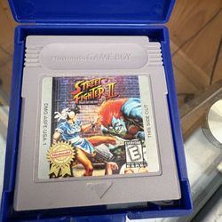 Street Fighter 2 Gameboy Game 