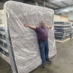 Alaskan King Size Mattress 13” Inches Thick Plush 108” x 108” Special Order Direct to the Factory Delivery Available