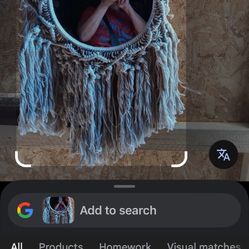 Macrame Wall Mirror $15 At Desoto