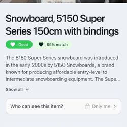 Snowboard 5150 Super Series