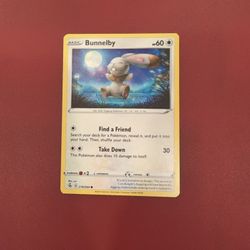 Bunnelby Fusion Strike Pokemon Card