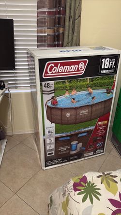 Coleman 18ft power steel brand new