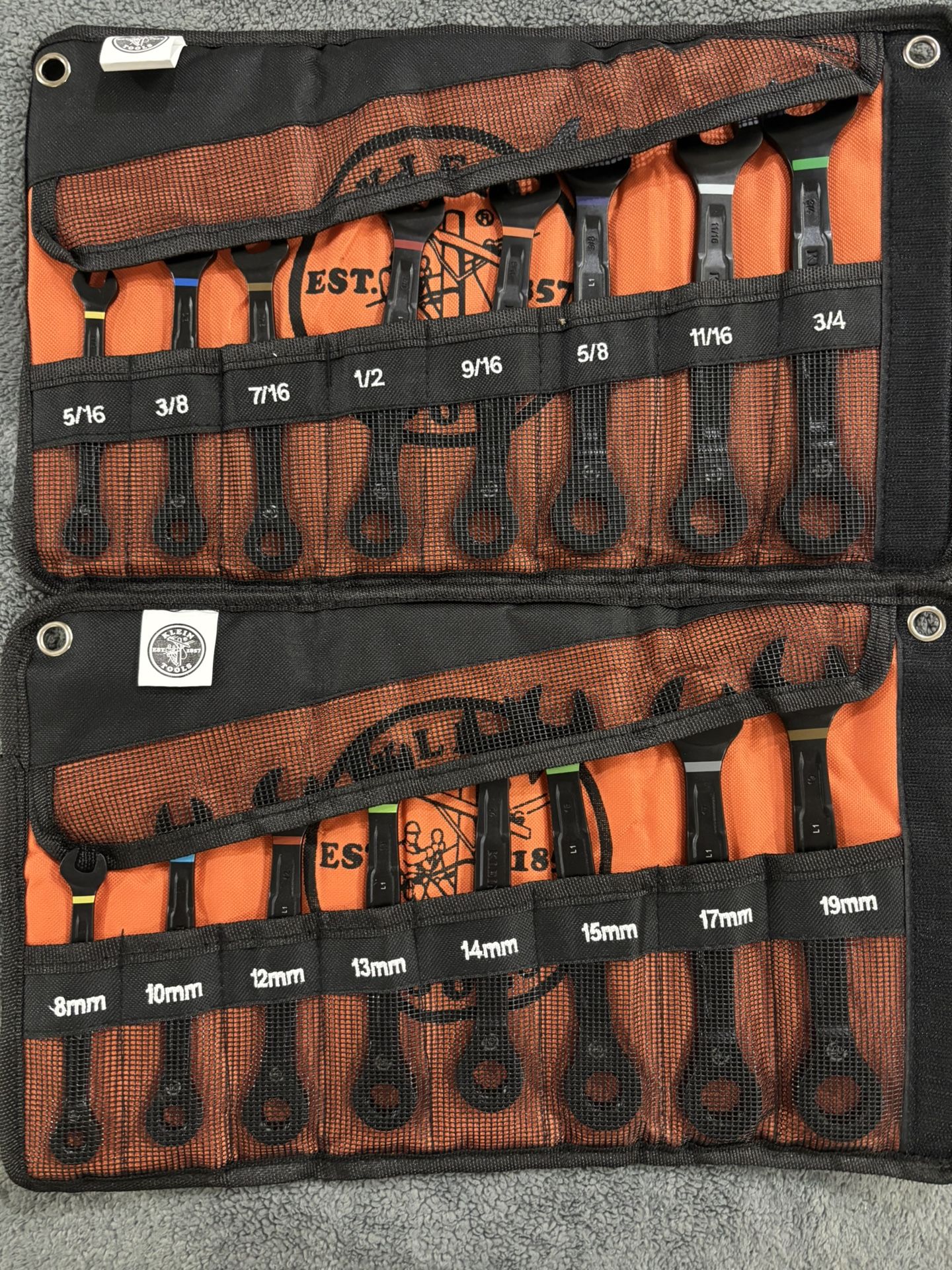 Klein SAE/ METRIC Speed Wrench Set