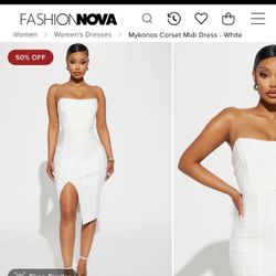 White dress