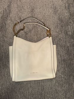 Michael Kors Newbury Pebbled Leather Chain Tote Bag