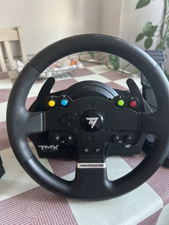 Xbox One S With Steering Wheel