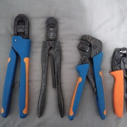 TE Connectivity and AMP Crimping Tools
