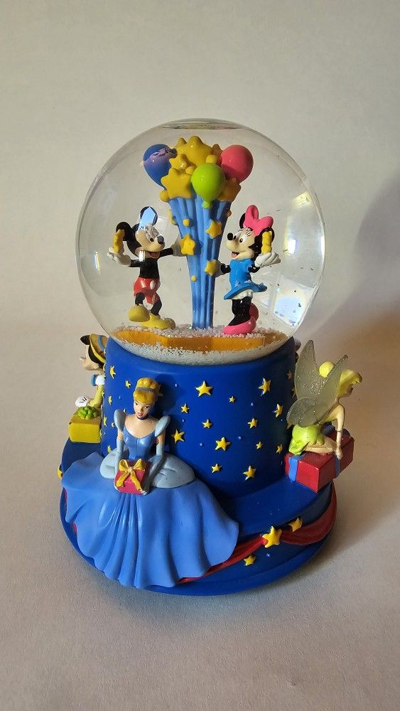 Disney 100th Birthday Celebration Snow Globe