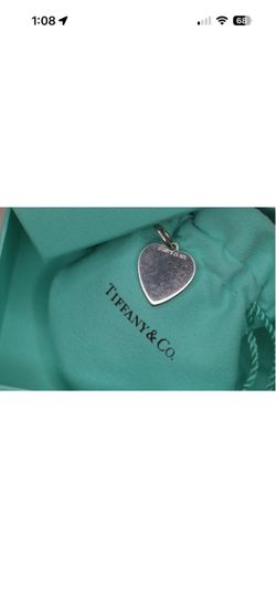 Tiffany & Co. Sterling Silver Heart Charm