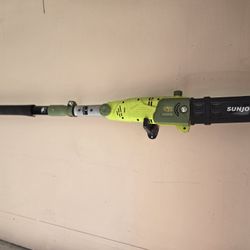 Make An Offer - Sun Joe 8-inch 6.5-Amp Electric Pole Chain Saw – Includes Extra Chain!