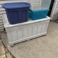 3 Large Storage Containers 