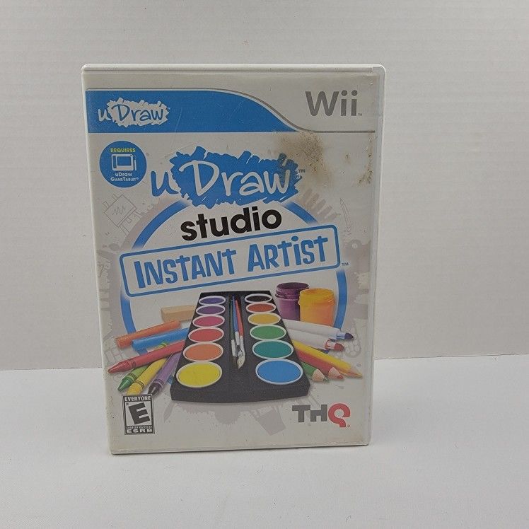 uDraw Studio: Instant Artist (Nintendo Wii, 2011) Video Game