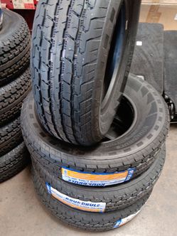 New set of tires 205 75 15 st