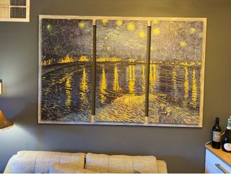 Van Gogh Style Printed Painting