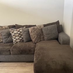 Brown Couch 