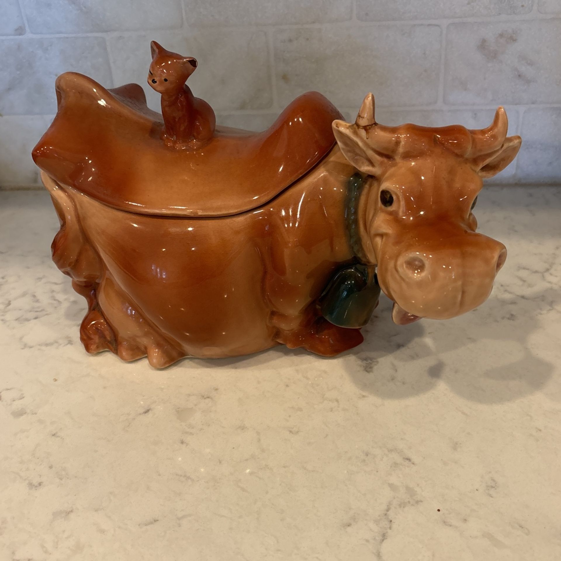 Vintage Elsie The Cow Cookie Jar McCoy 