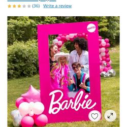 Barbie Cardboard Backdrop