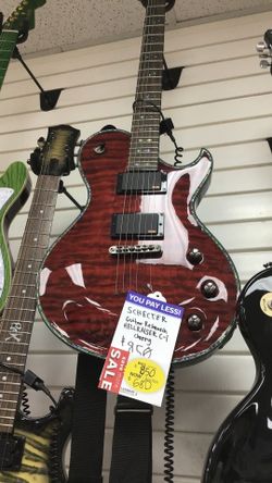 It’s back in stock Schecter guitar Hellraiser c-1 cherry red