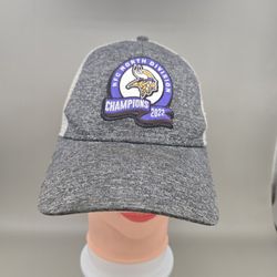 New Era 9Forty Minnesota Vikings 2022 NFC North Division Champions Hat OSFM