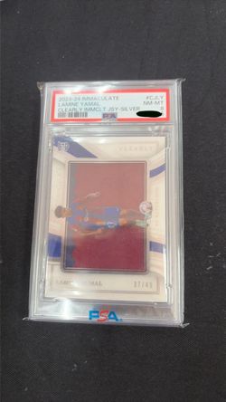 LAMINE YAMAL IMMACULATE SILVER PATCH
