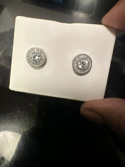 Moissanite Ear Rings