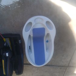 Porta Bebe  Con Base Y Banera  