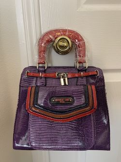 Nicole Lee USA Purple/Red Handbag