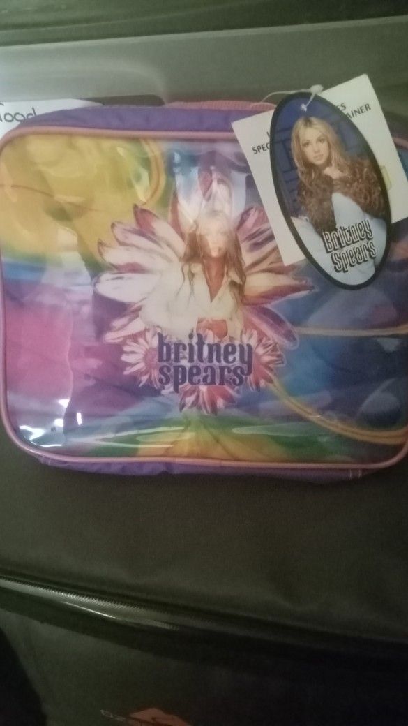 Britney Spears Lunch Box With Cup