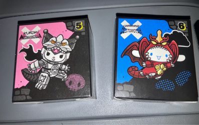 Hello Kitty Godzilla McDonald’s #5 Kuromi Mechagodzilla #6 Cinnamoroll Destroyah