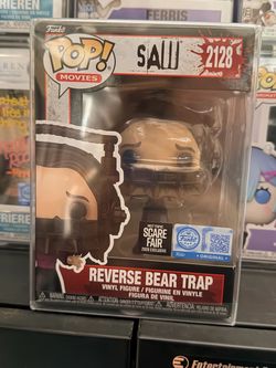 Funko Pop Saw Reverse Bear Trap #2128 Scare fair exclusive