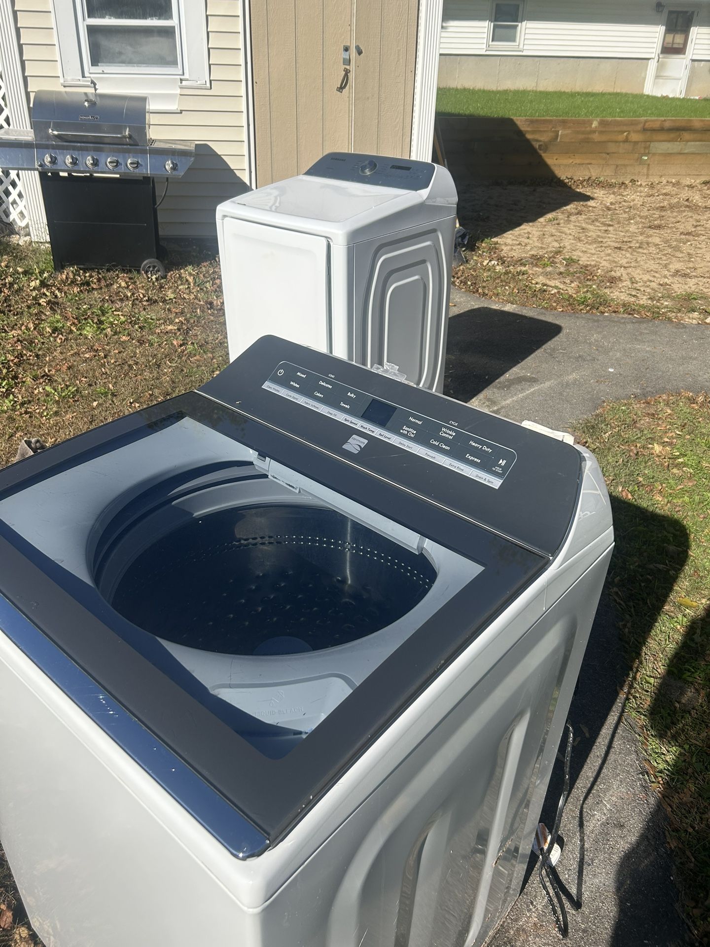 Washing Machine And Dryer Machine