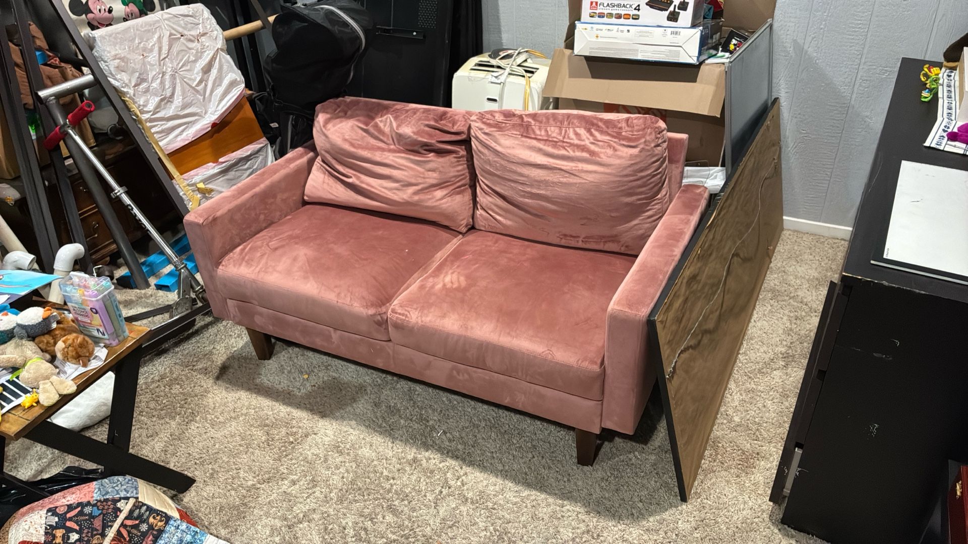 Pale Pink Couch