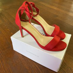 New Womens  Heels Red Size 7 