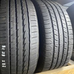 2 Tires 225 55 18