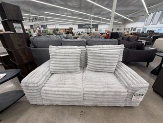 Big Chill Light Gray Loveseat