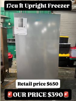 Hisense 17 Cu. Ft. Garage Ready Convertible Upright Freezer