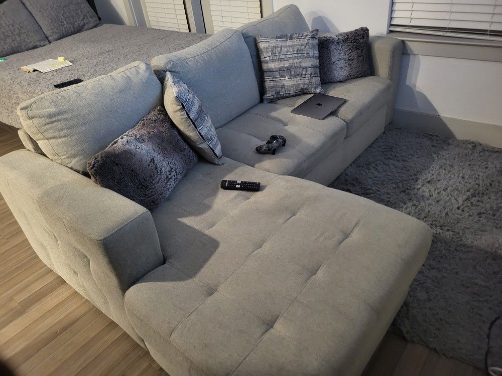 Half Sectional/Pull Out/Storage Couch